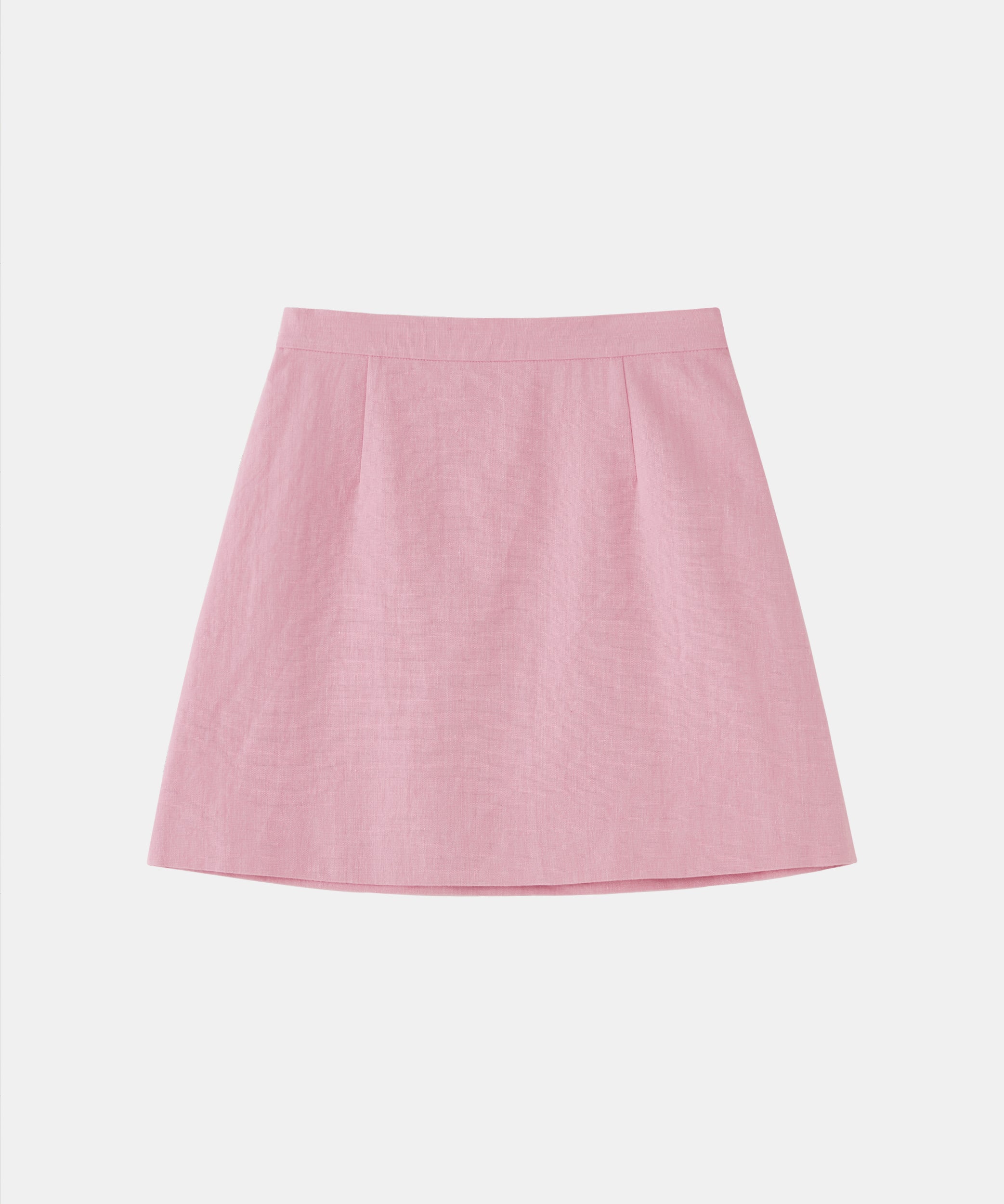 Linen Mini Skirt