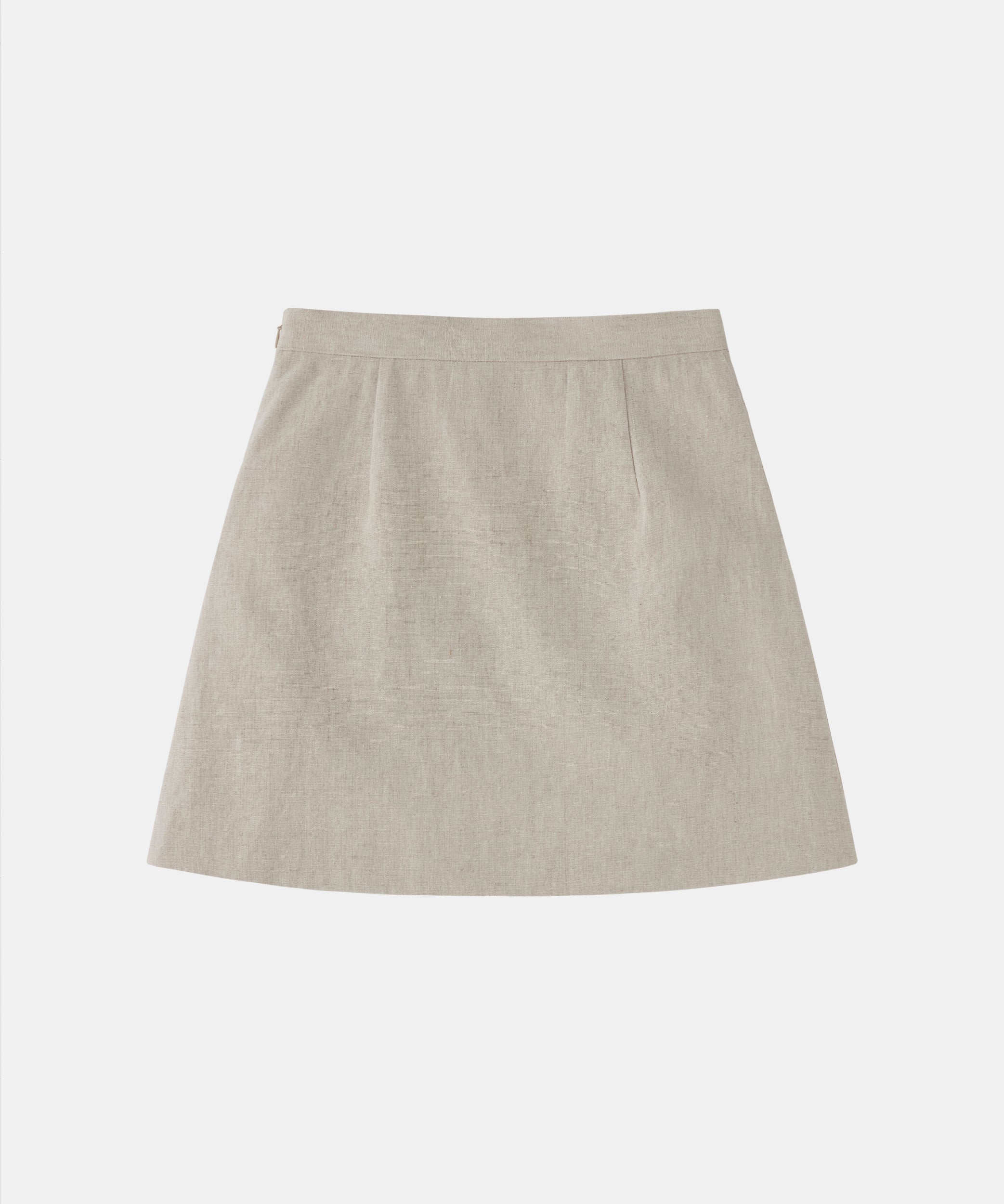 Linen Mini Skirt