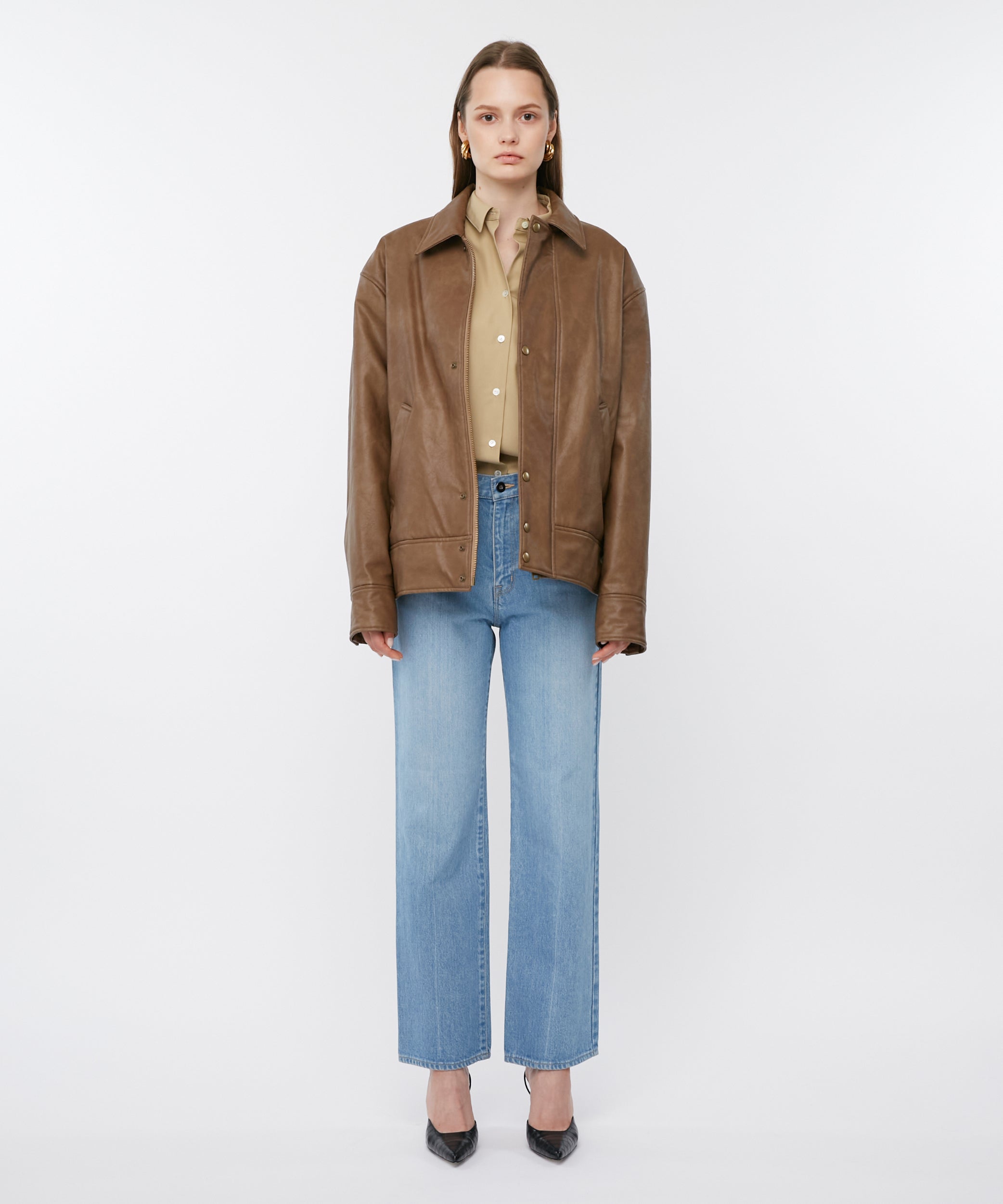 モデル:身長178cm 着用サイズ:F