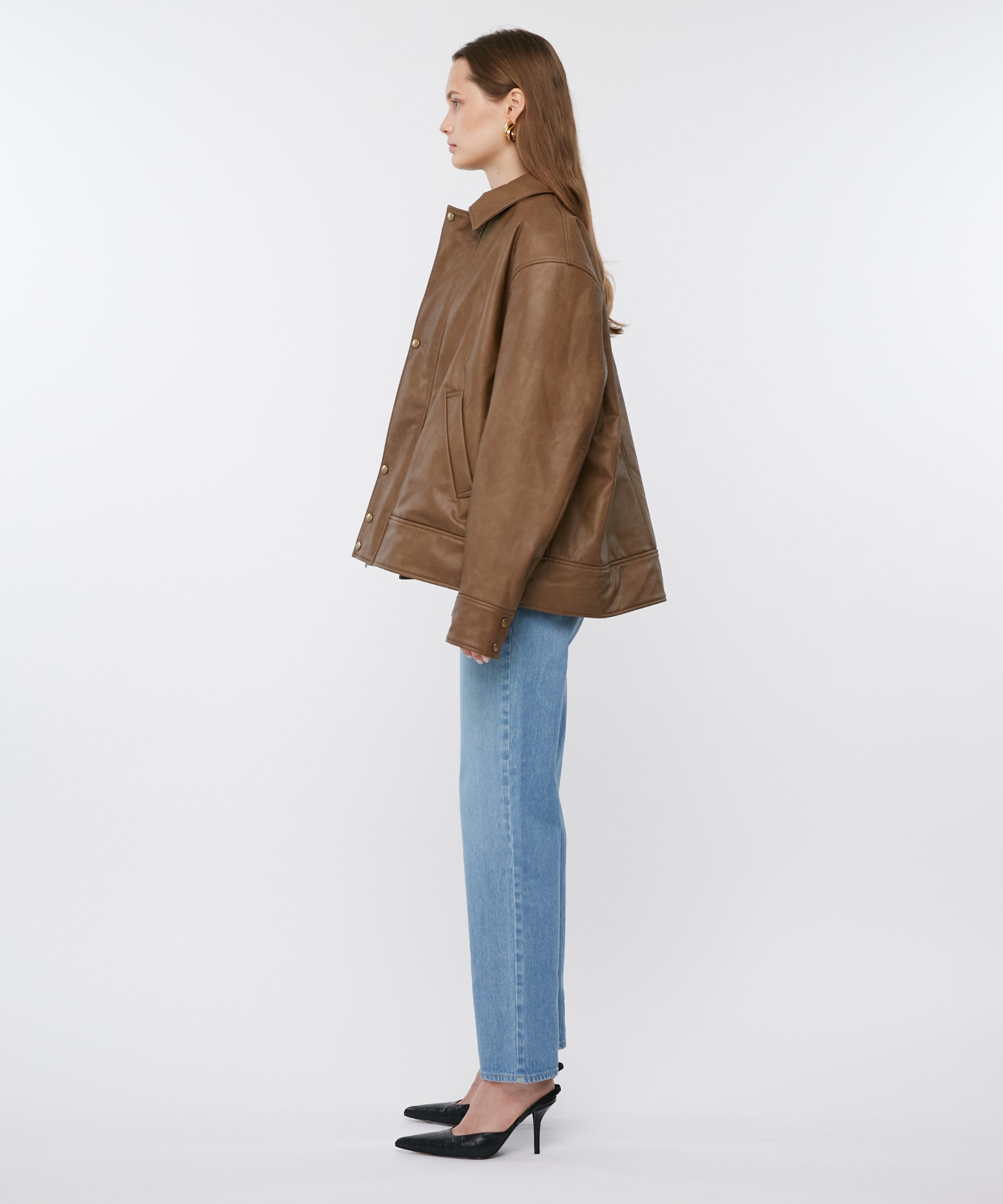 Giselle Leather Blouson