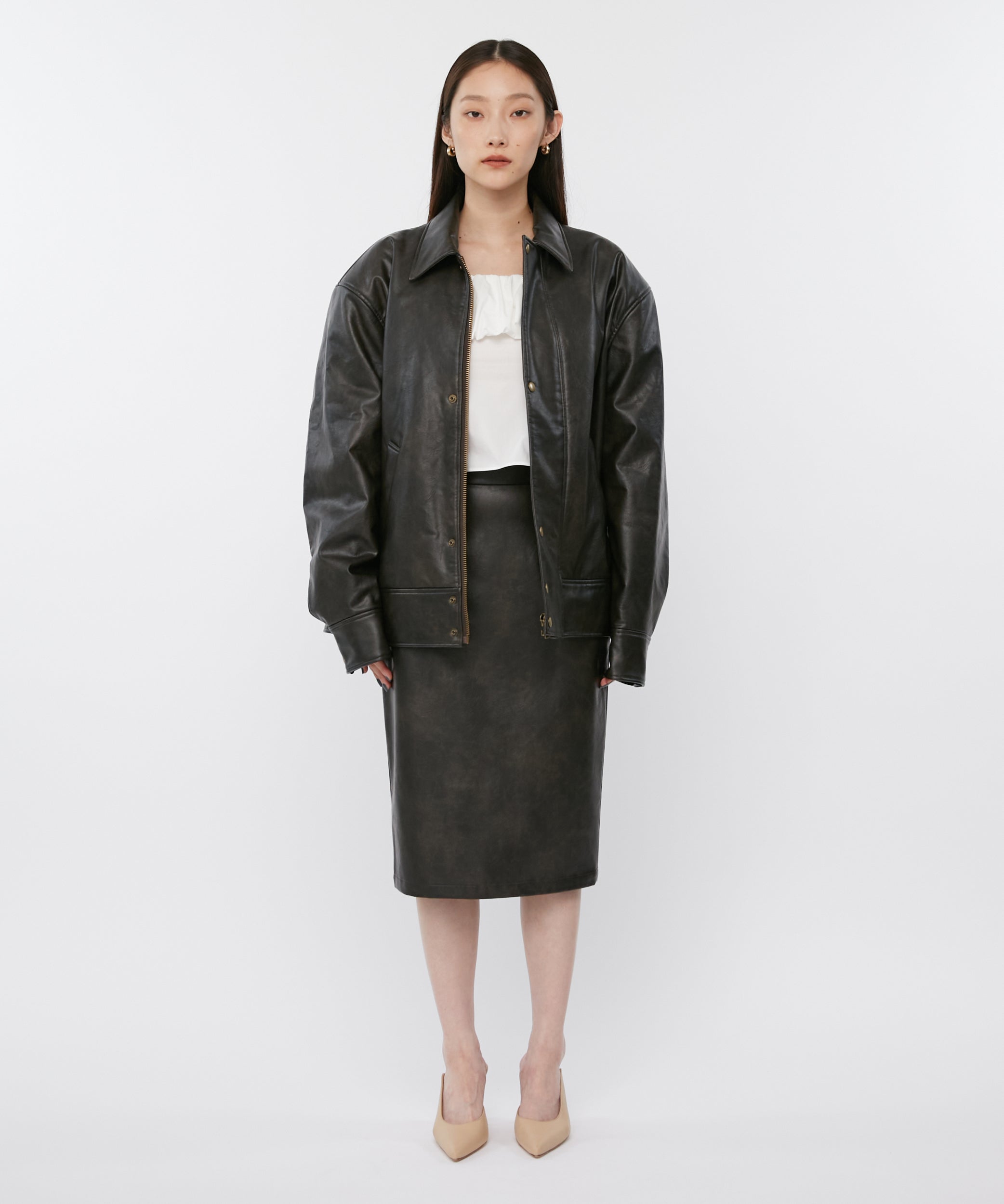 モデル:身長163cm 着用サイズ:F