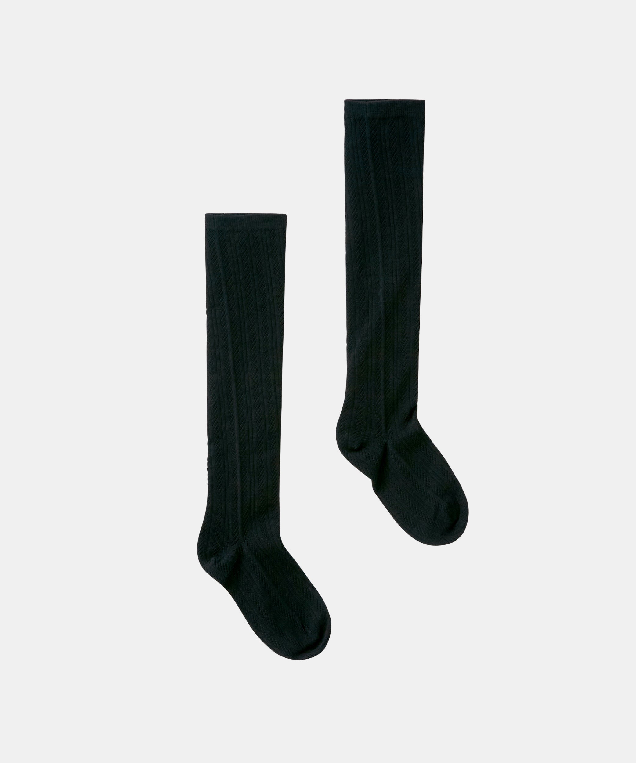 Knit Lace High Socks