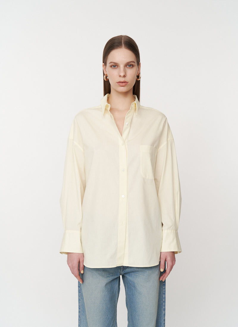 Sleepy Over Shirt Lemon