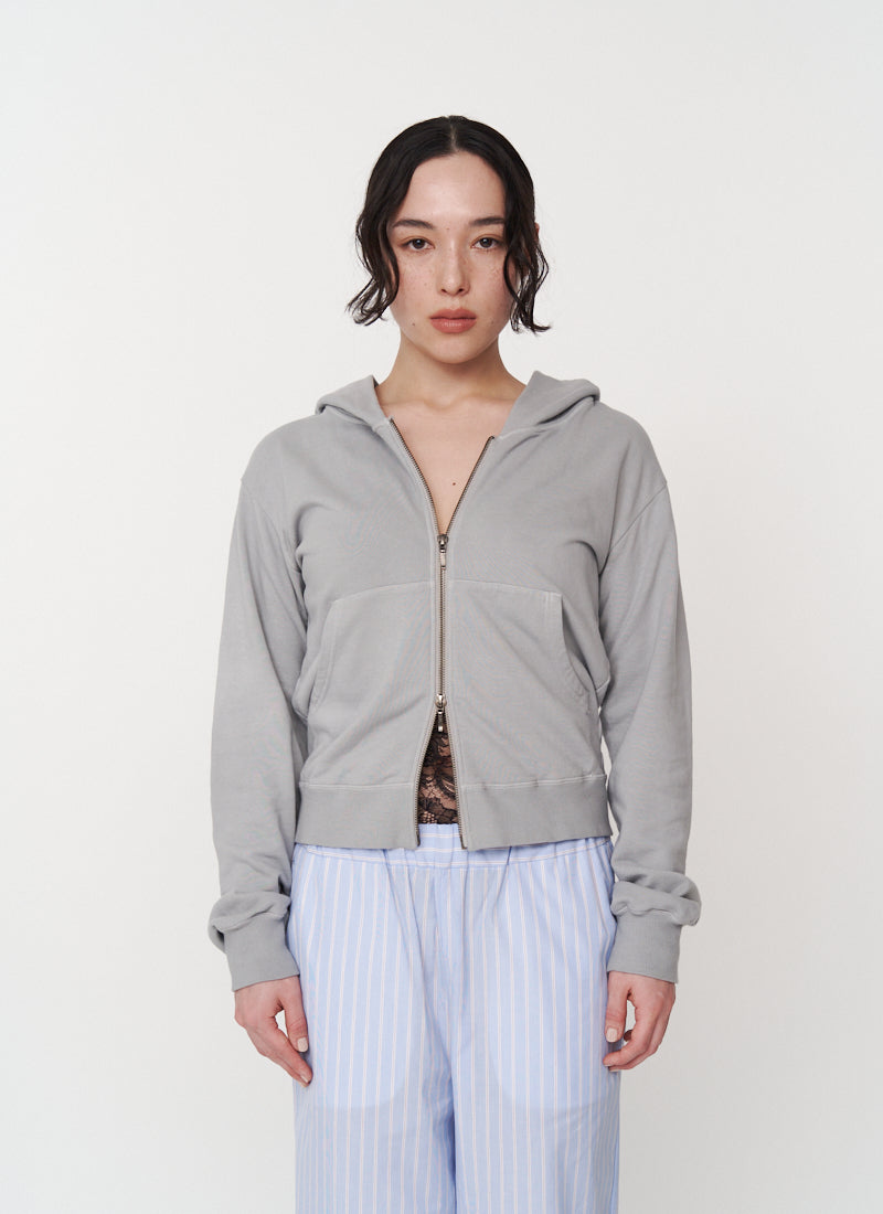 Clay Zip Up Hoodie