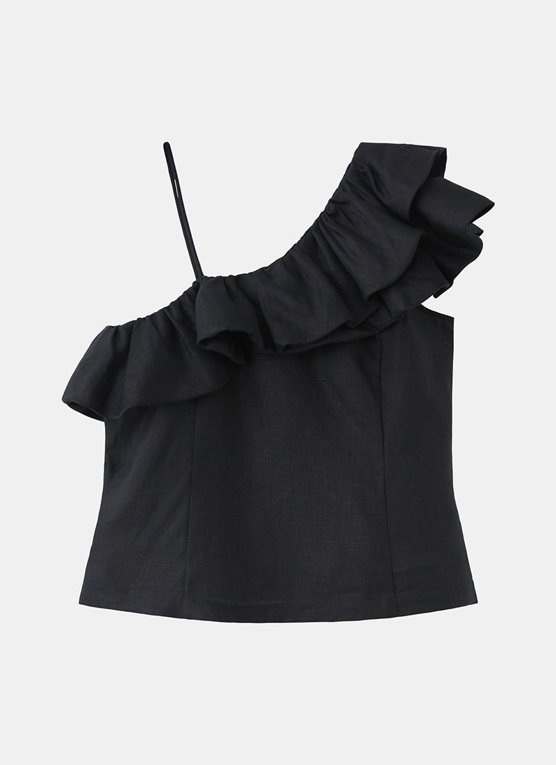 Liz Ruffle Blouse