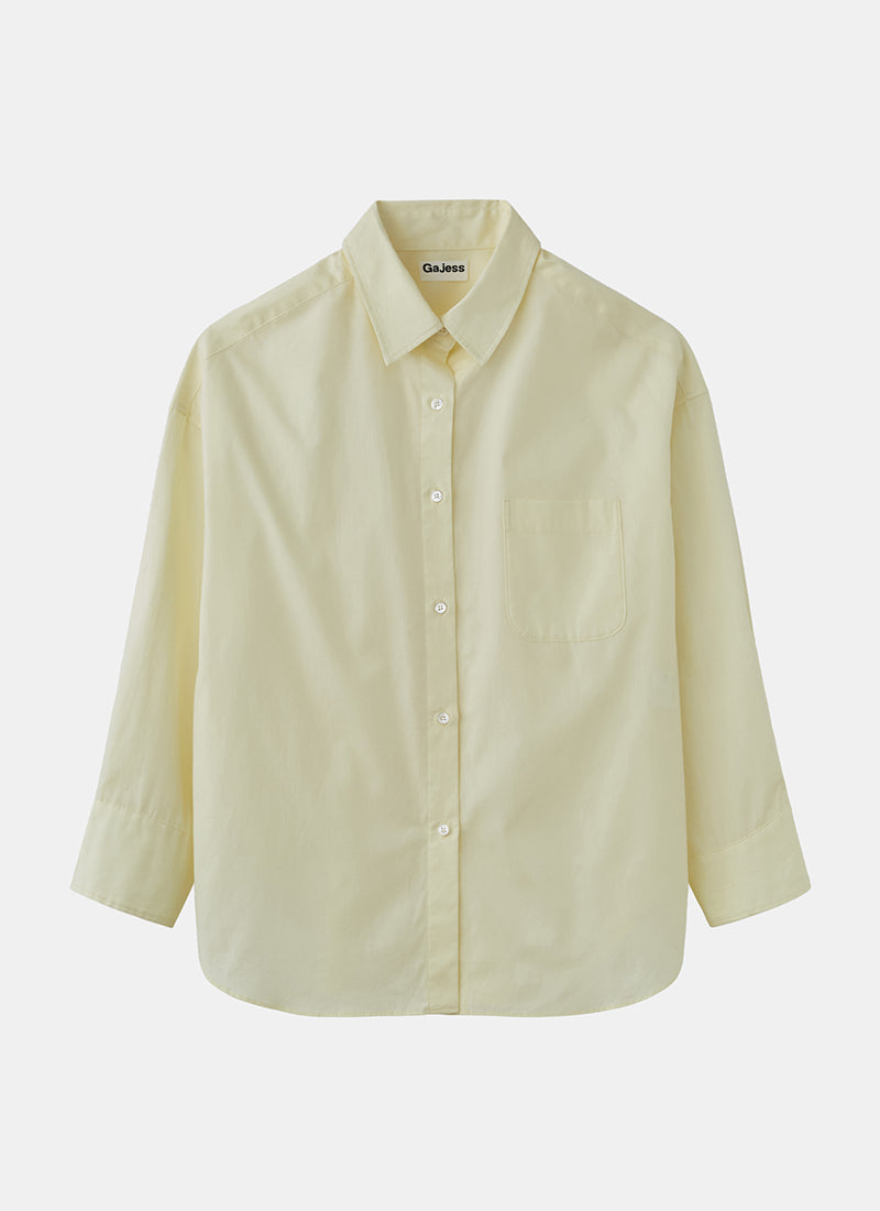 Sleepy Over Shirt Lemon