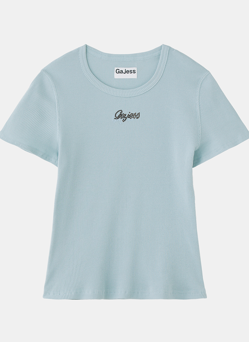 Rhinestone-Logo Tshirt