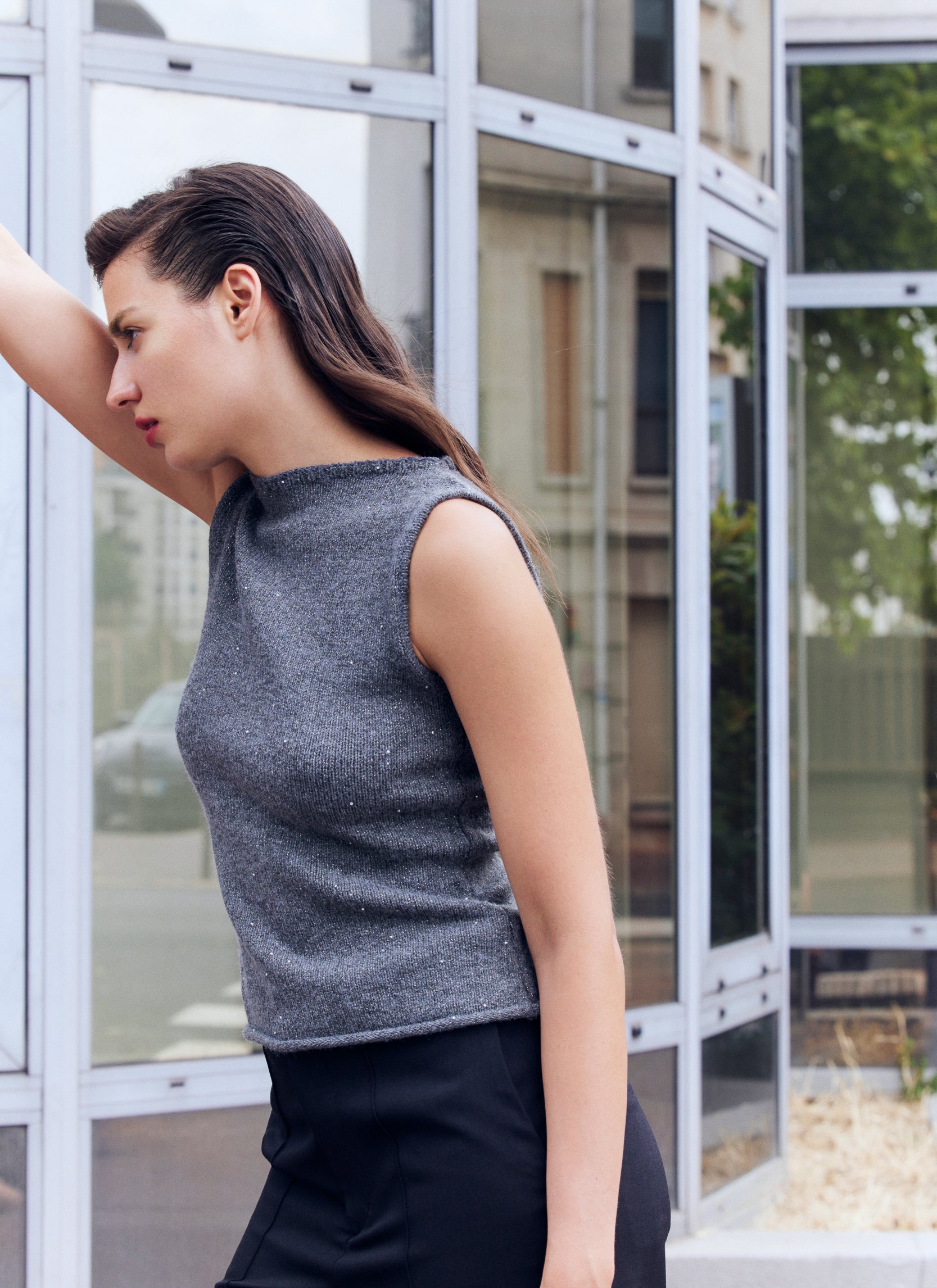 Phyllis Knit Vest