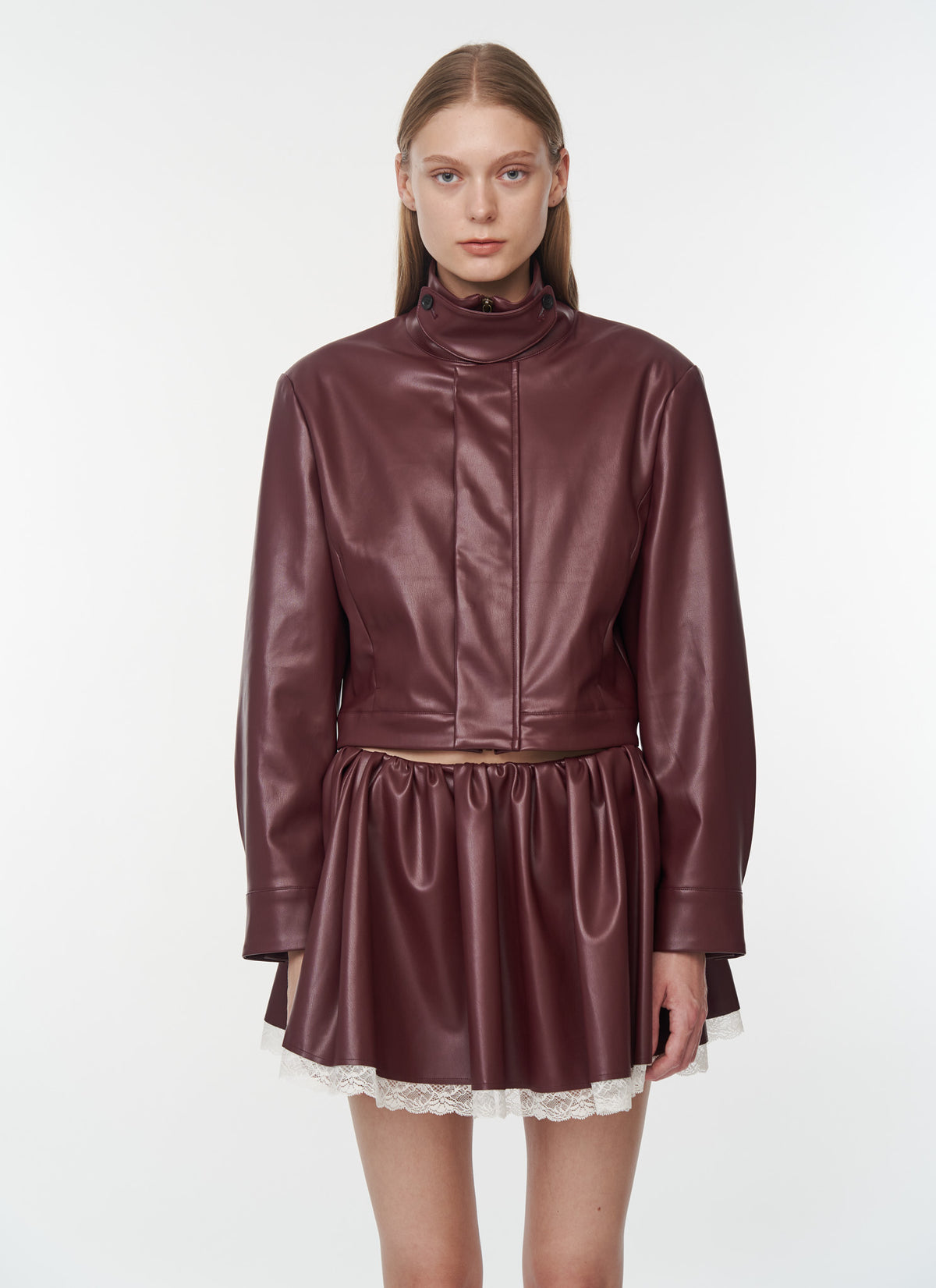 Amy Leather Blouson | Gajess