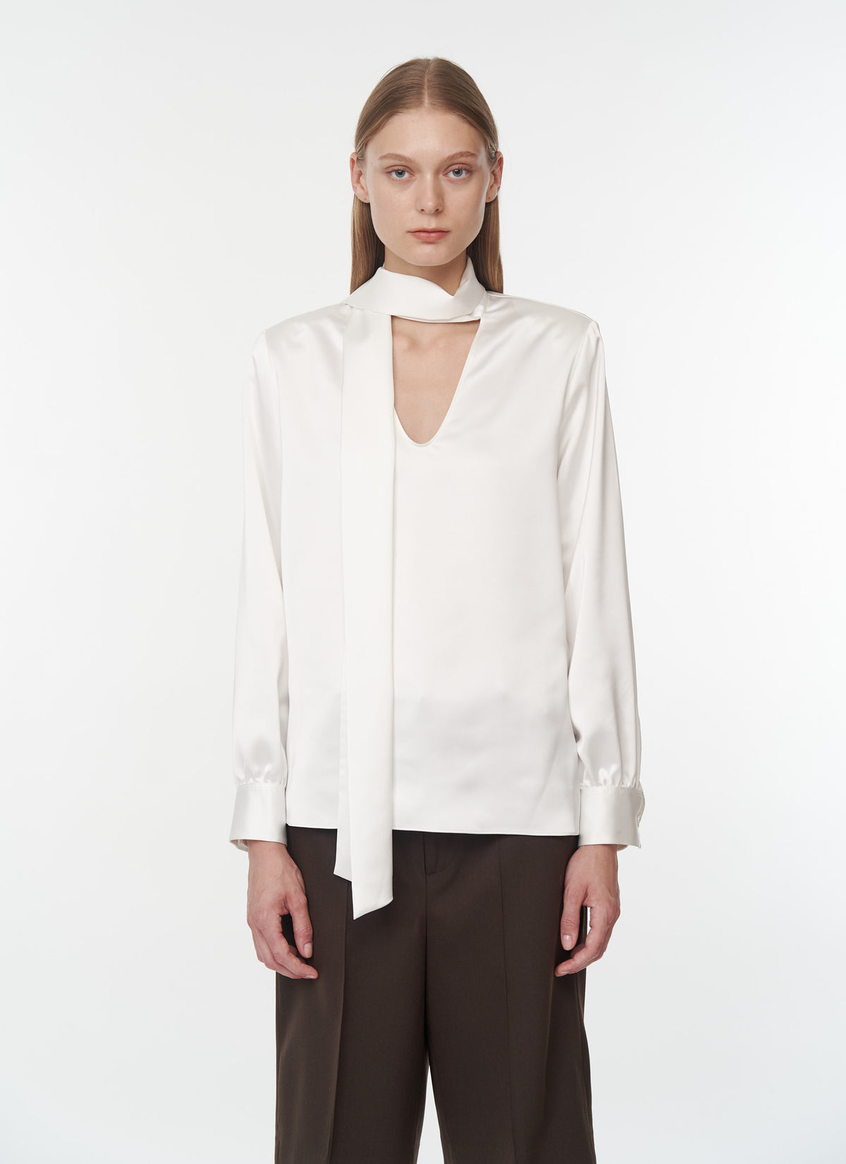 Kate Bow Tie Blouse | Gajess