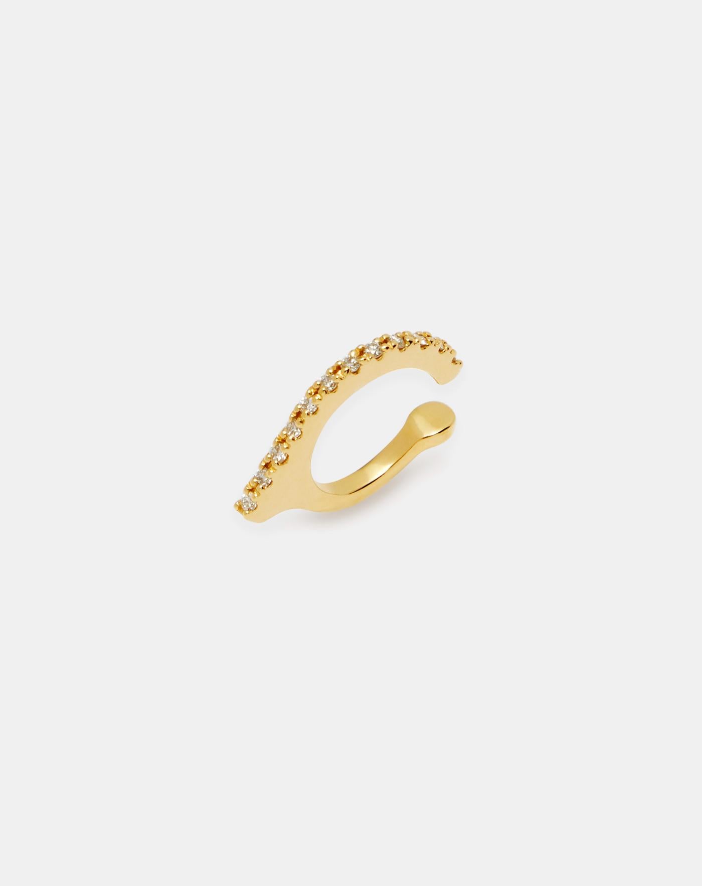 Lorraine Bar Diamond Ear Cuff