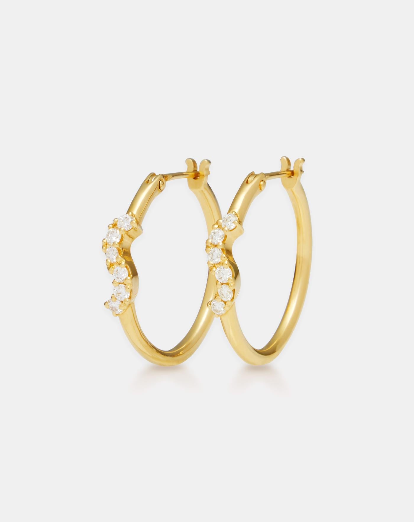 Emmanuel Hoop Earrings