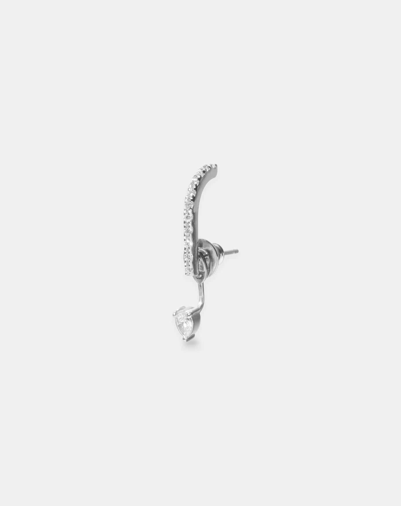 Lorraine Bar Diamond Earring