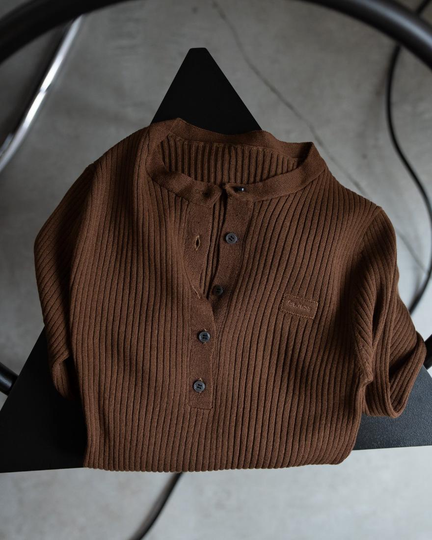 Kanon Logo Henley Knit