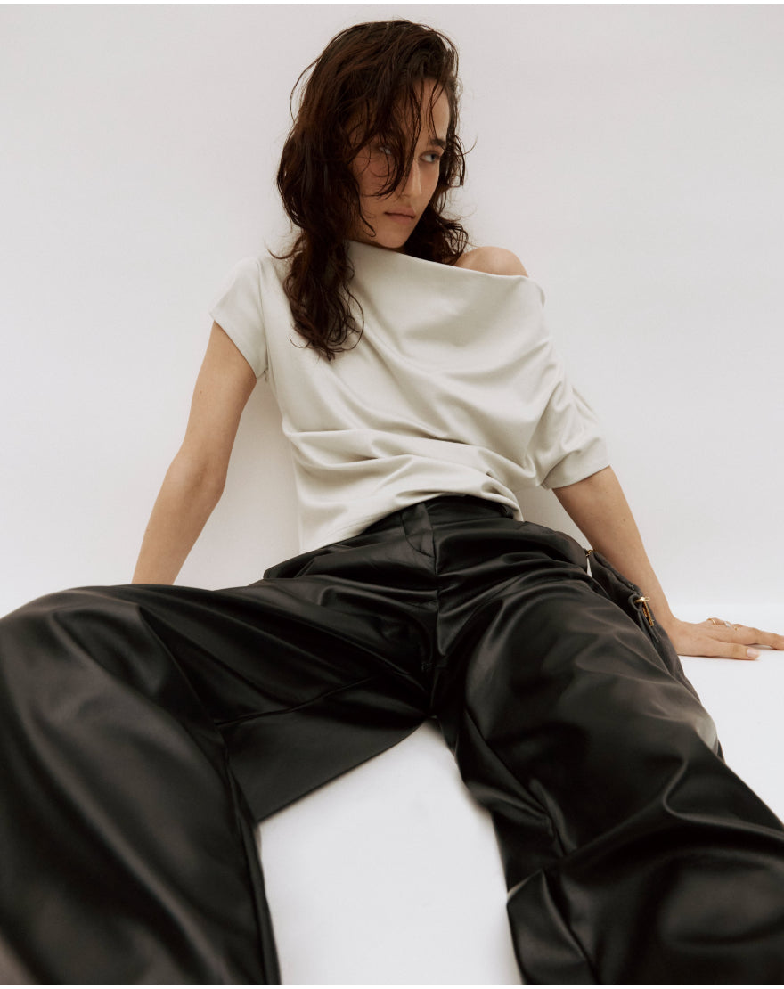 Nataly Leather Pants