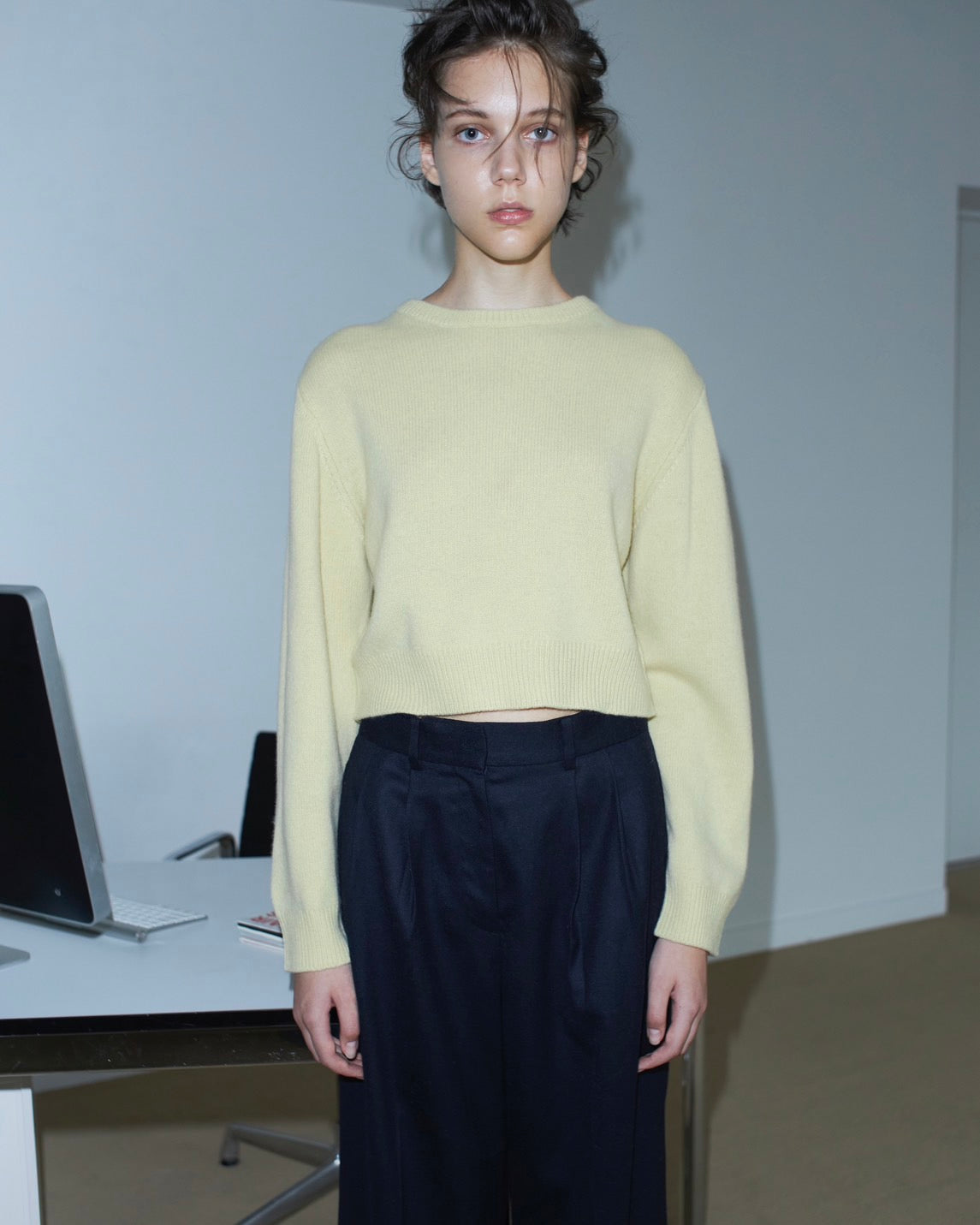 【HNY SALE 30%OFF】Cropped Knit