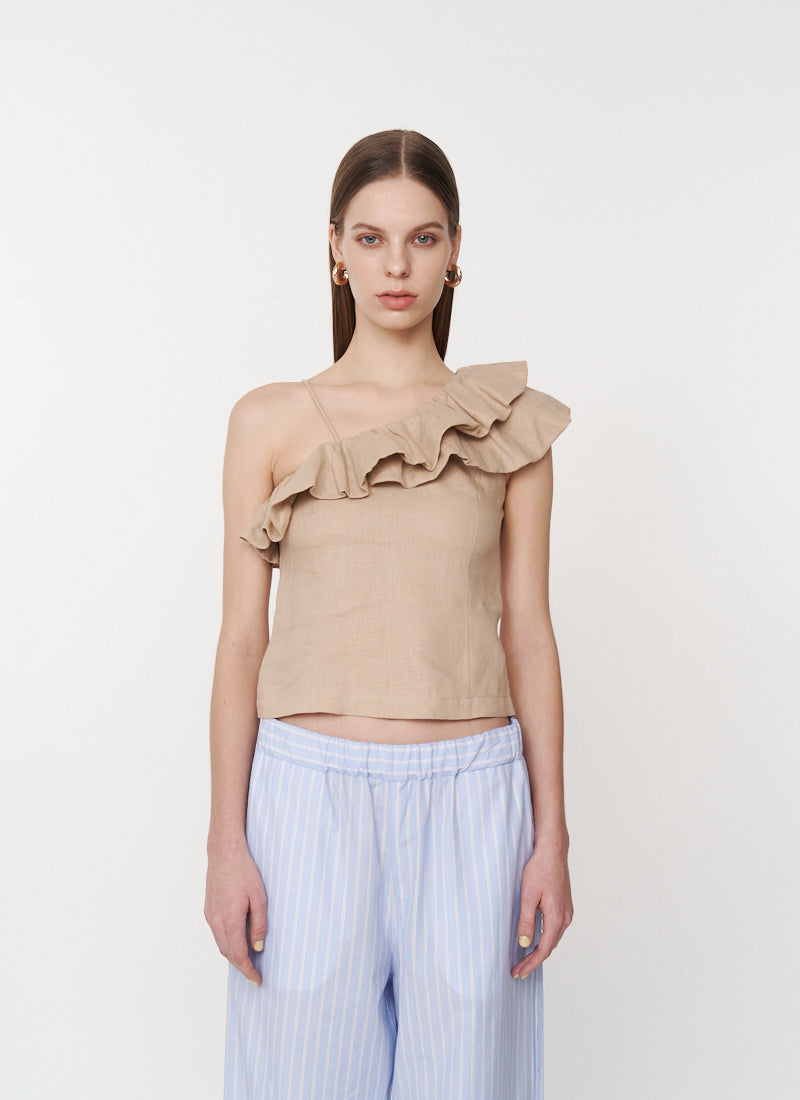 Liz Ruffle Blouse