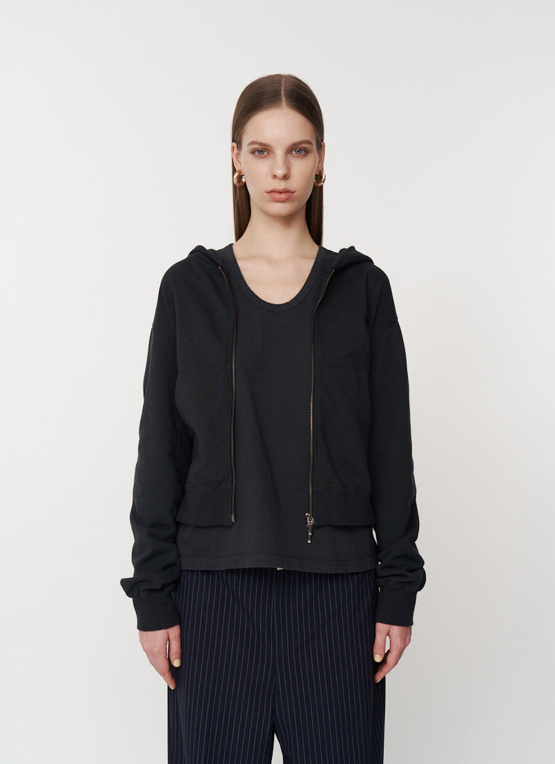 Clay Zip Up Hoodie