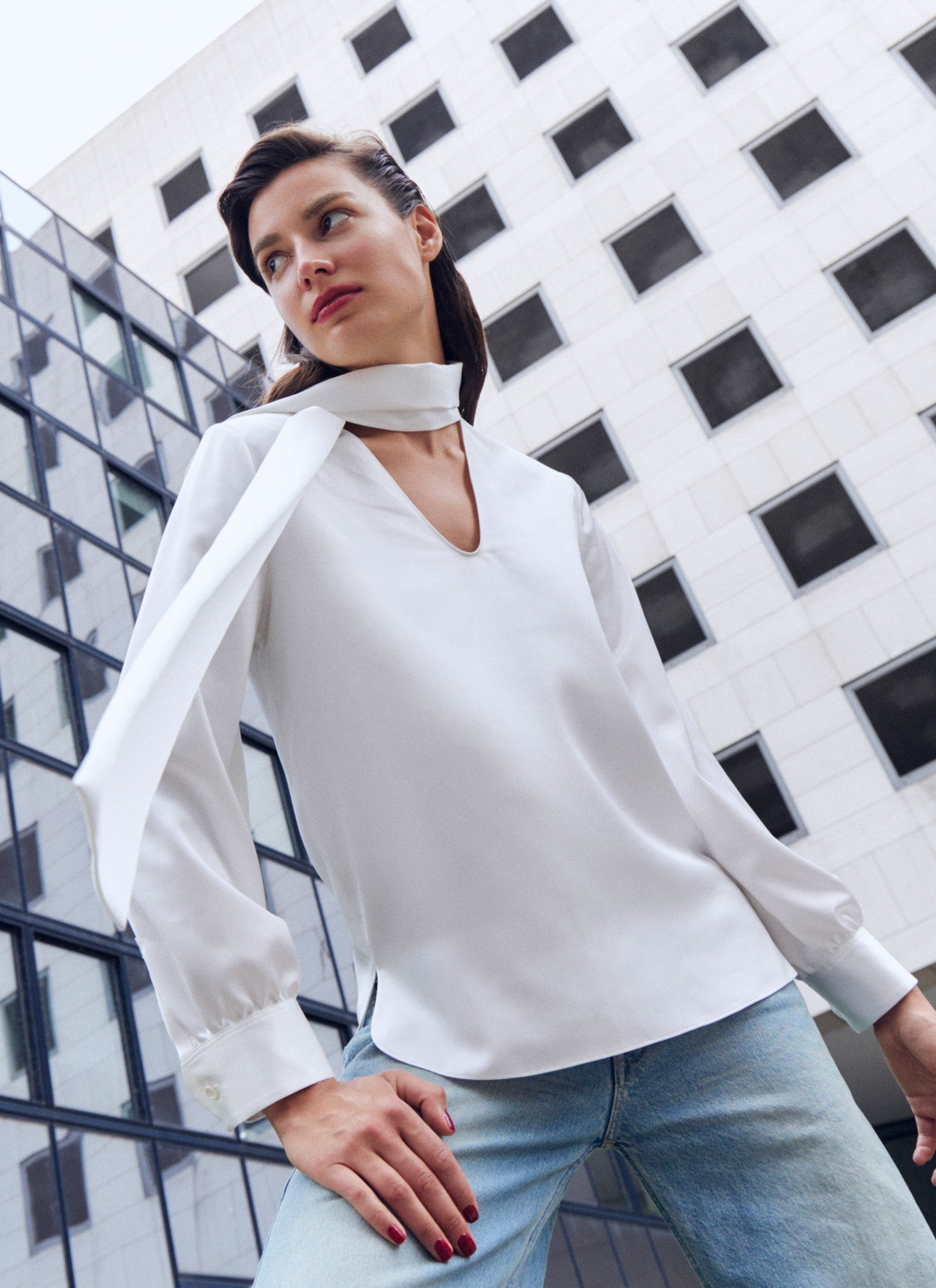 Kate Bow Tie Blouse