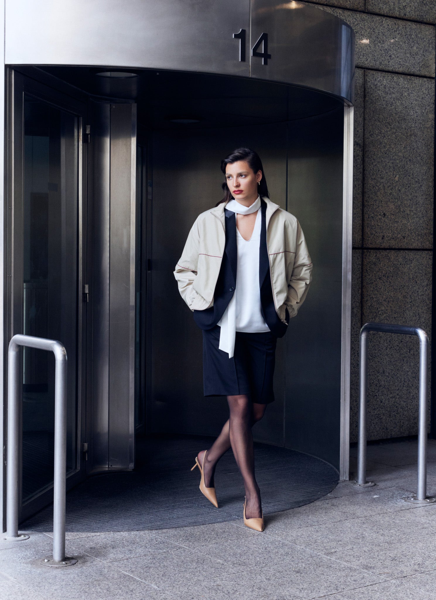 Nora Nylon Blouson