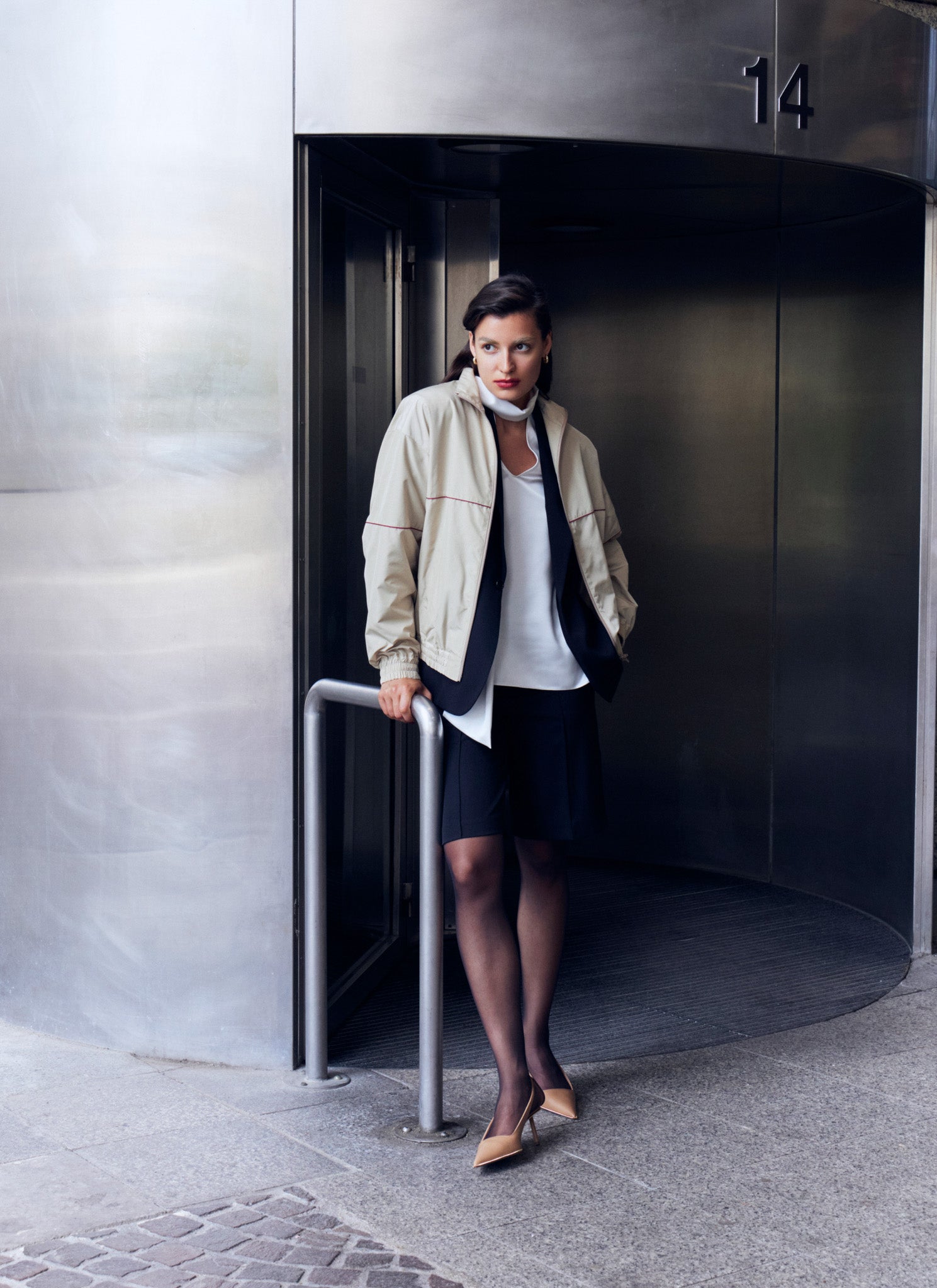 Nora Nylon Blouson