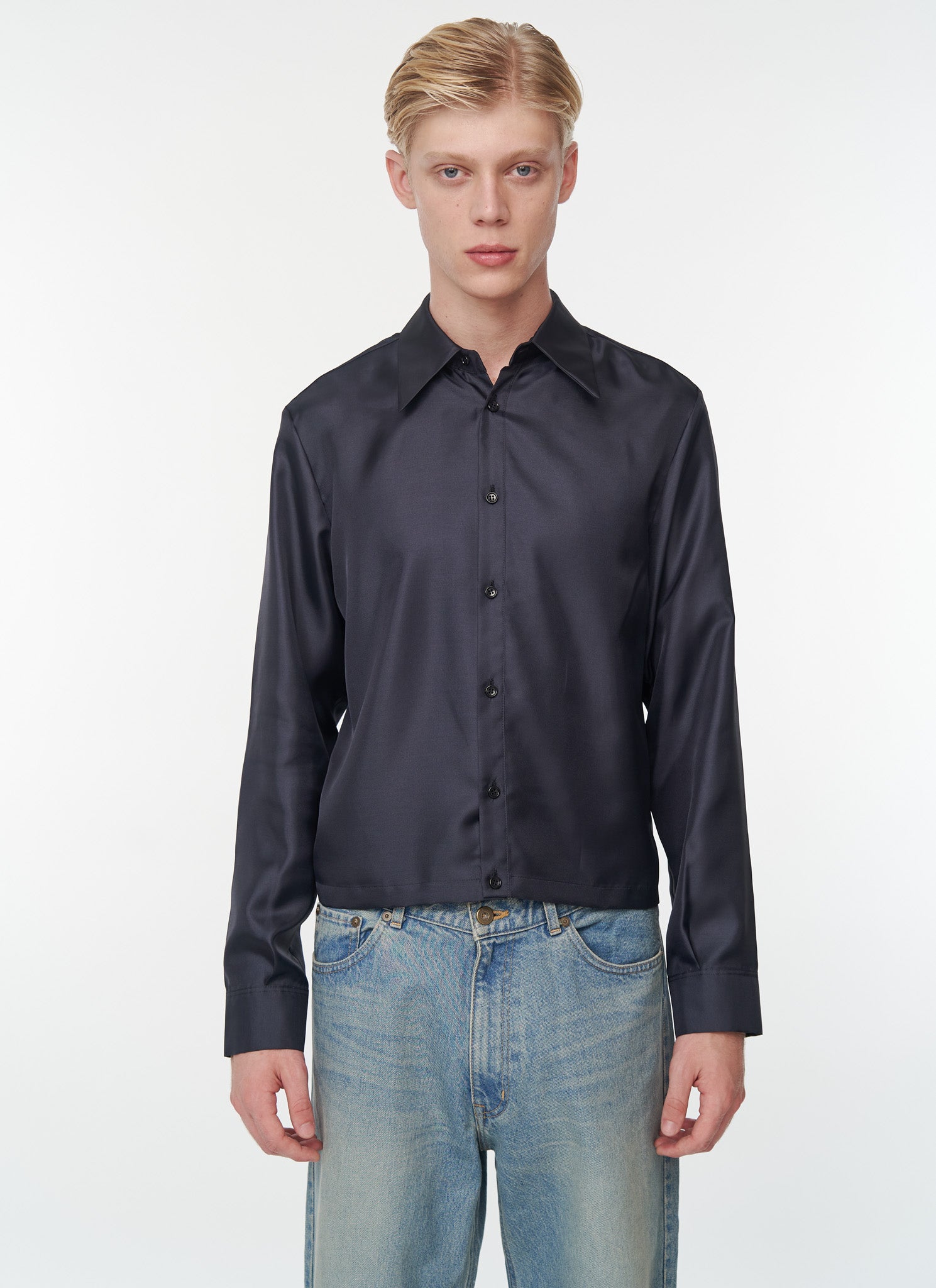 Alec Satin Shirt