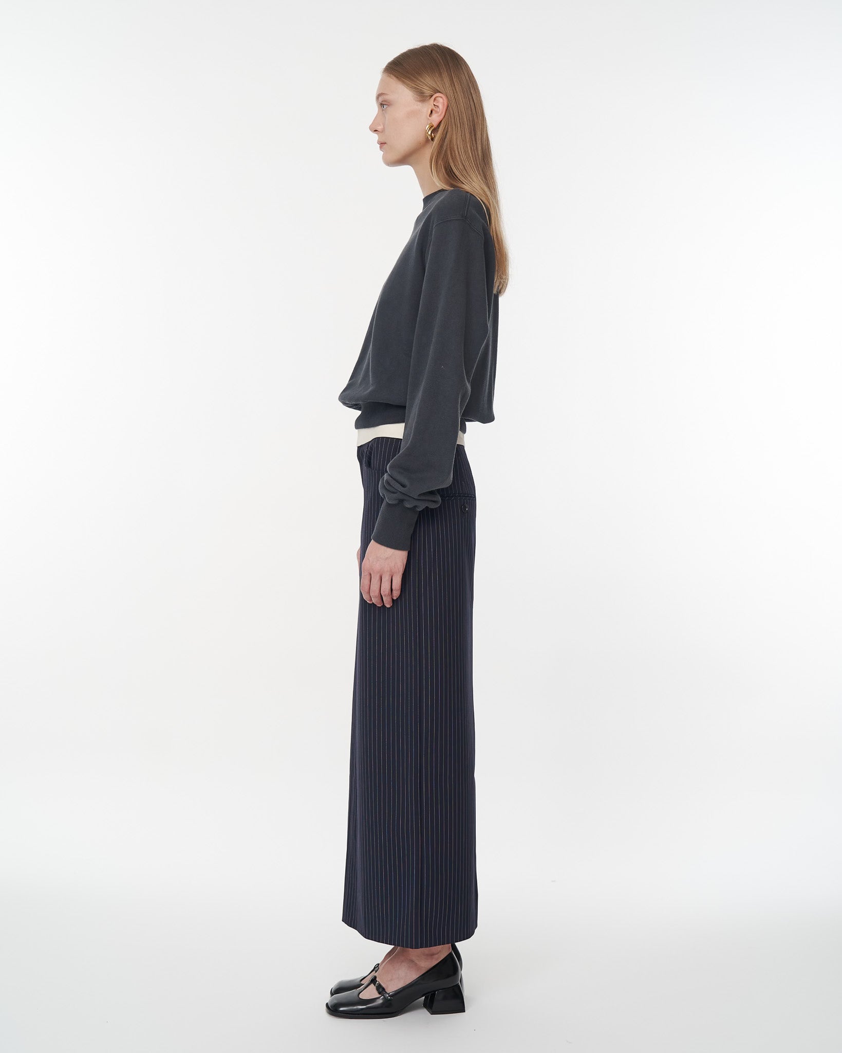 Gajess Taylor Pencil Skirt グレー　36 新品 Taylor pencil skirt | Gajess