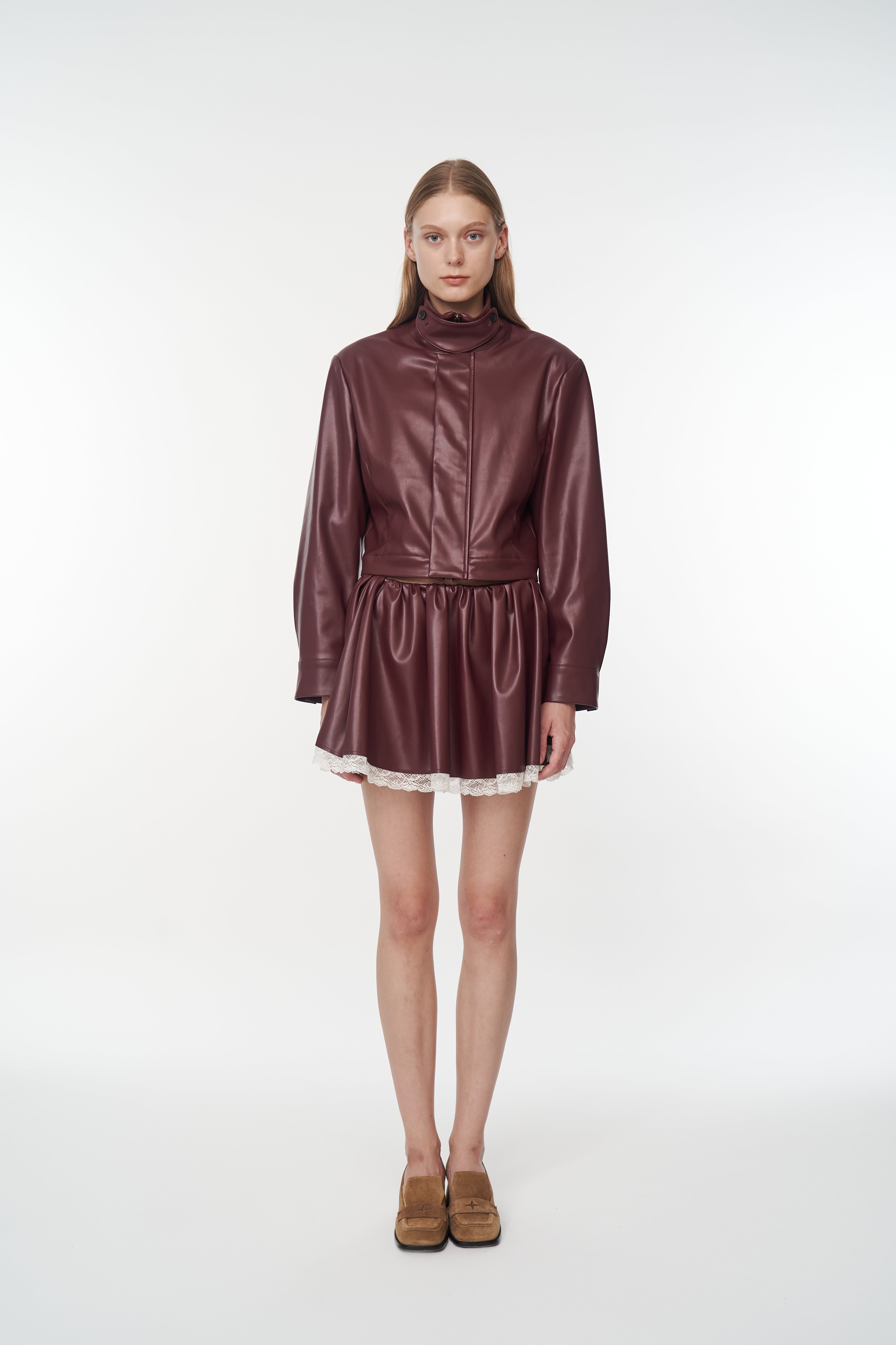 Amy Leather Skirt