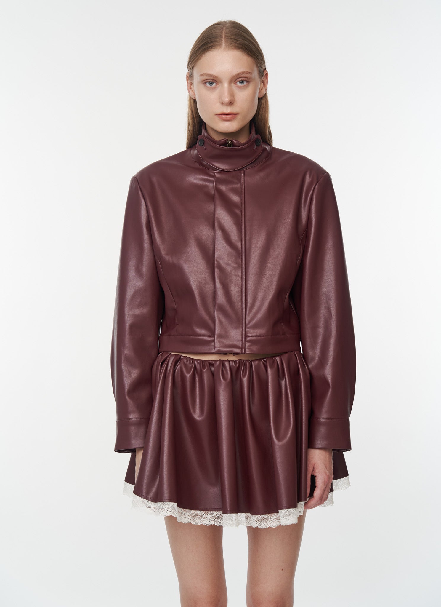 Amy Leather Blouson