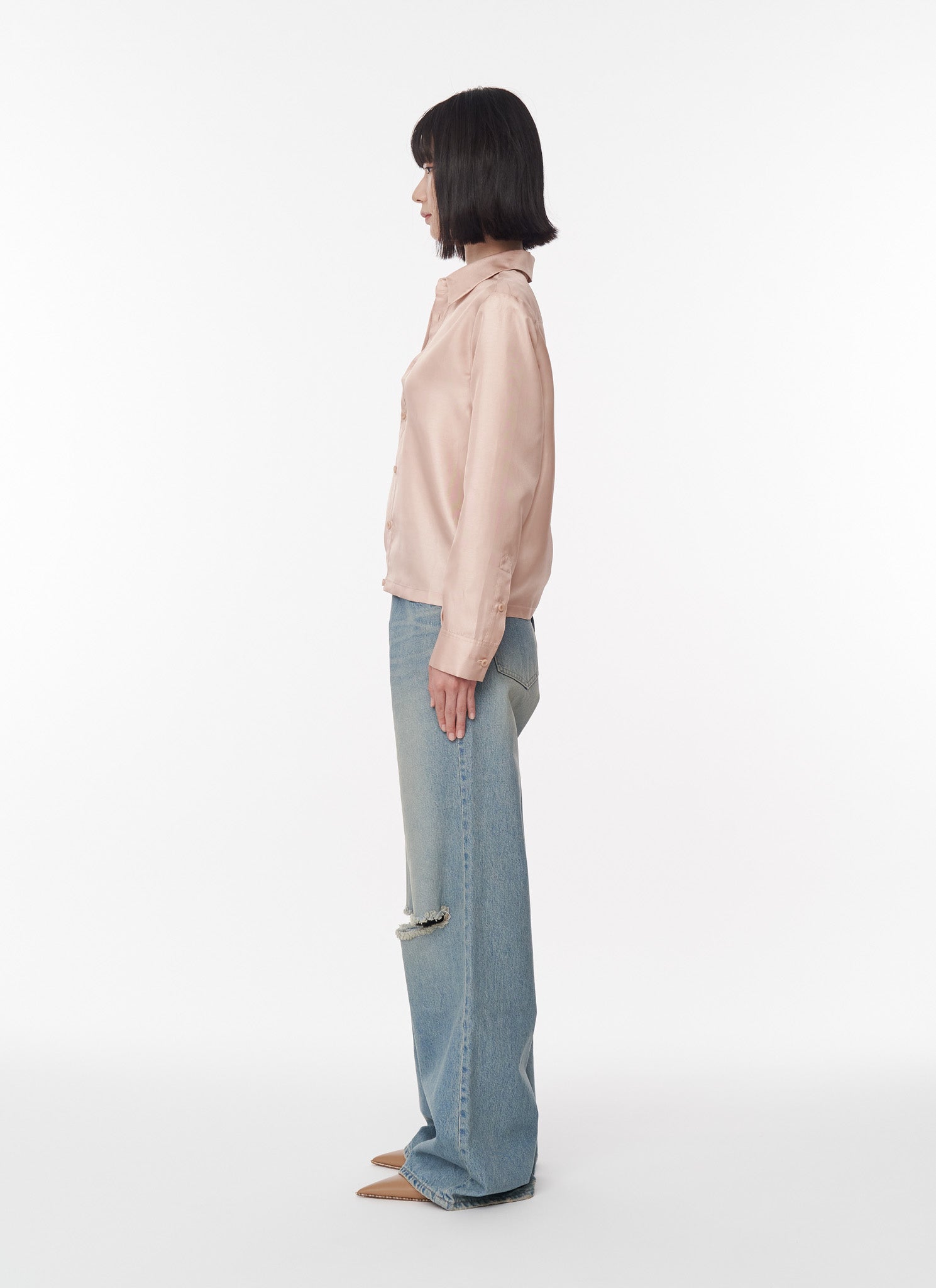 Alec Satin Shirt
