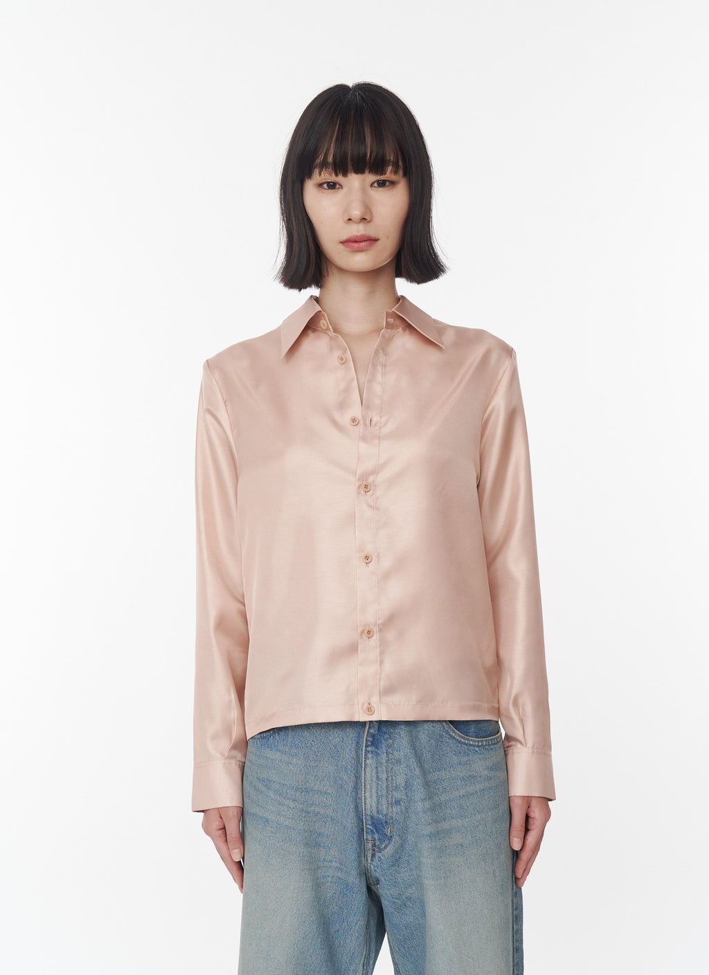 Alec Satin Shirt | Gajess