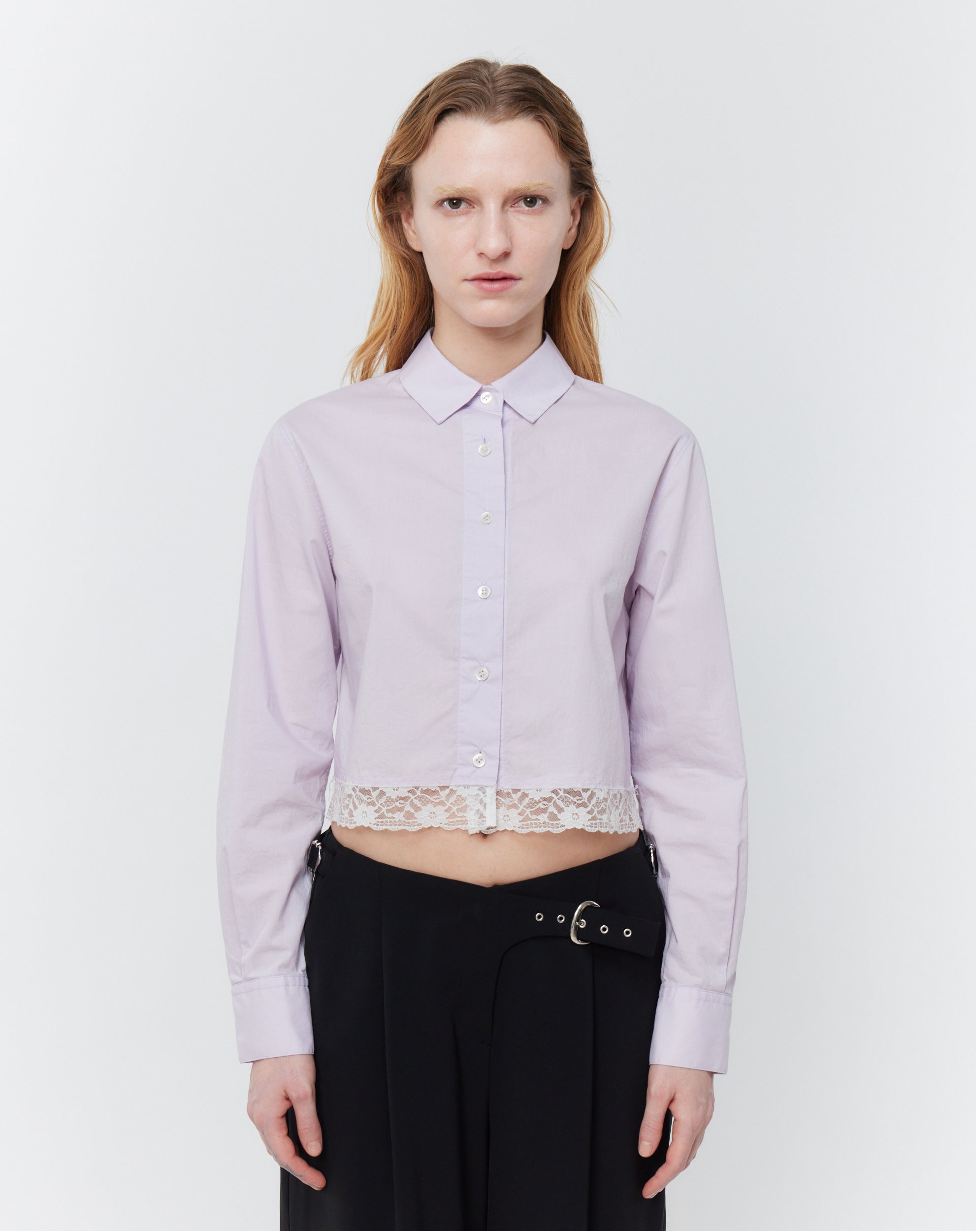 Lumi Lace Cropped Shirt