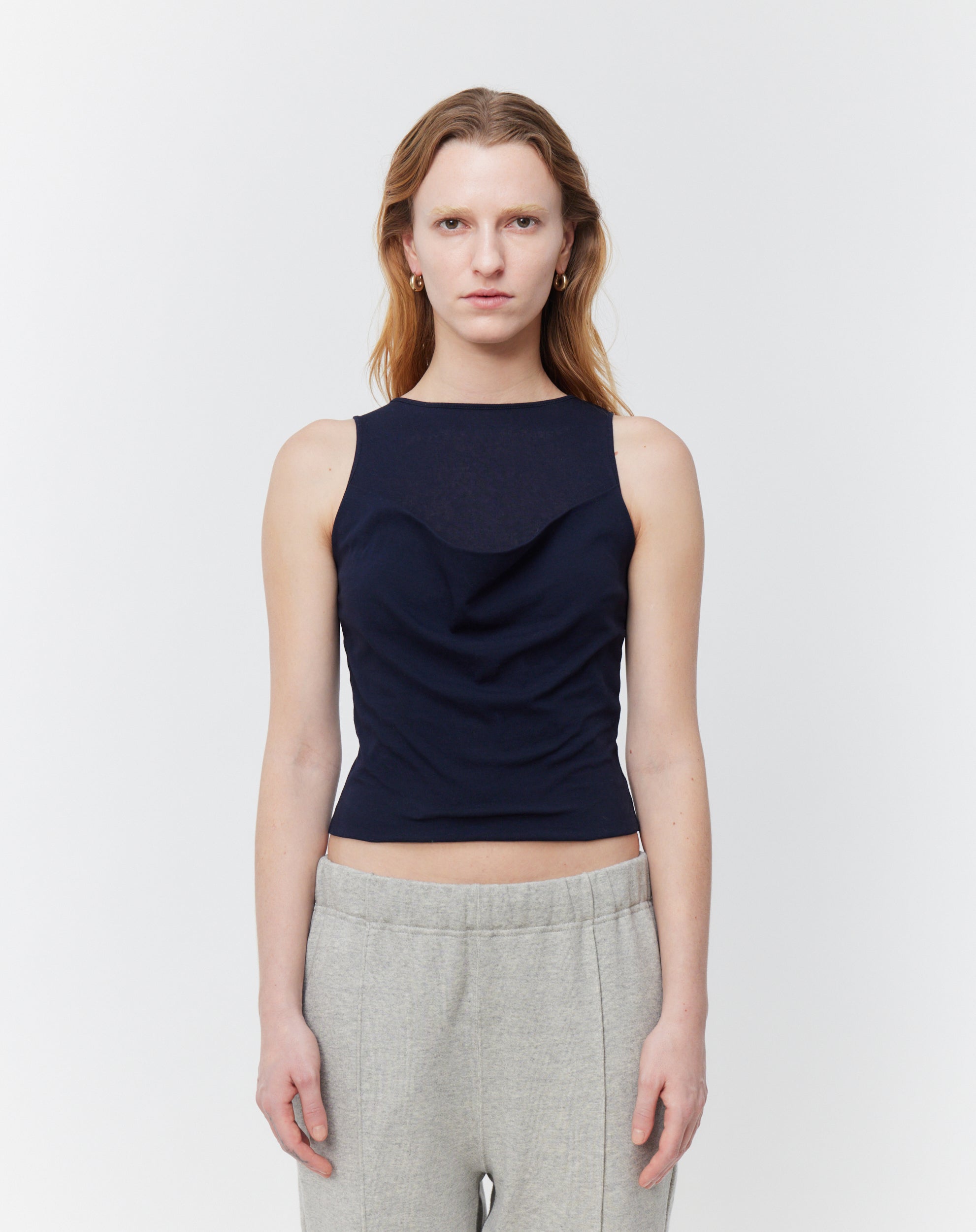 Gajessグリッタータンクトップ Rib Tanktop | Gajess