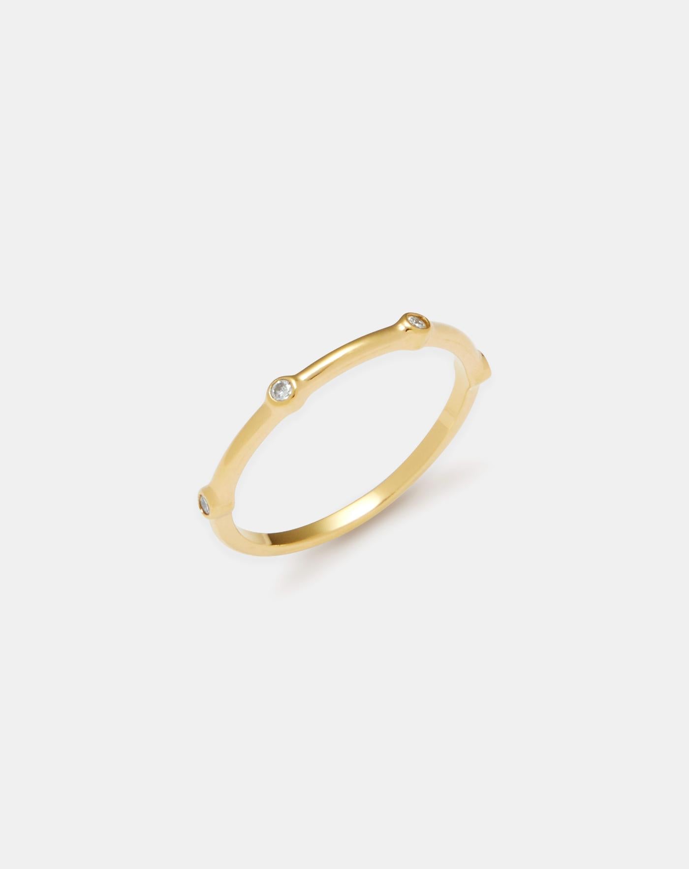 Alexej 4 Diamonds Ring