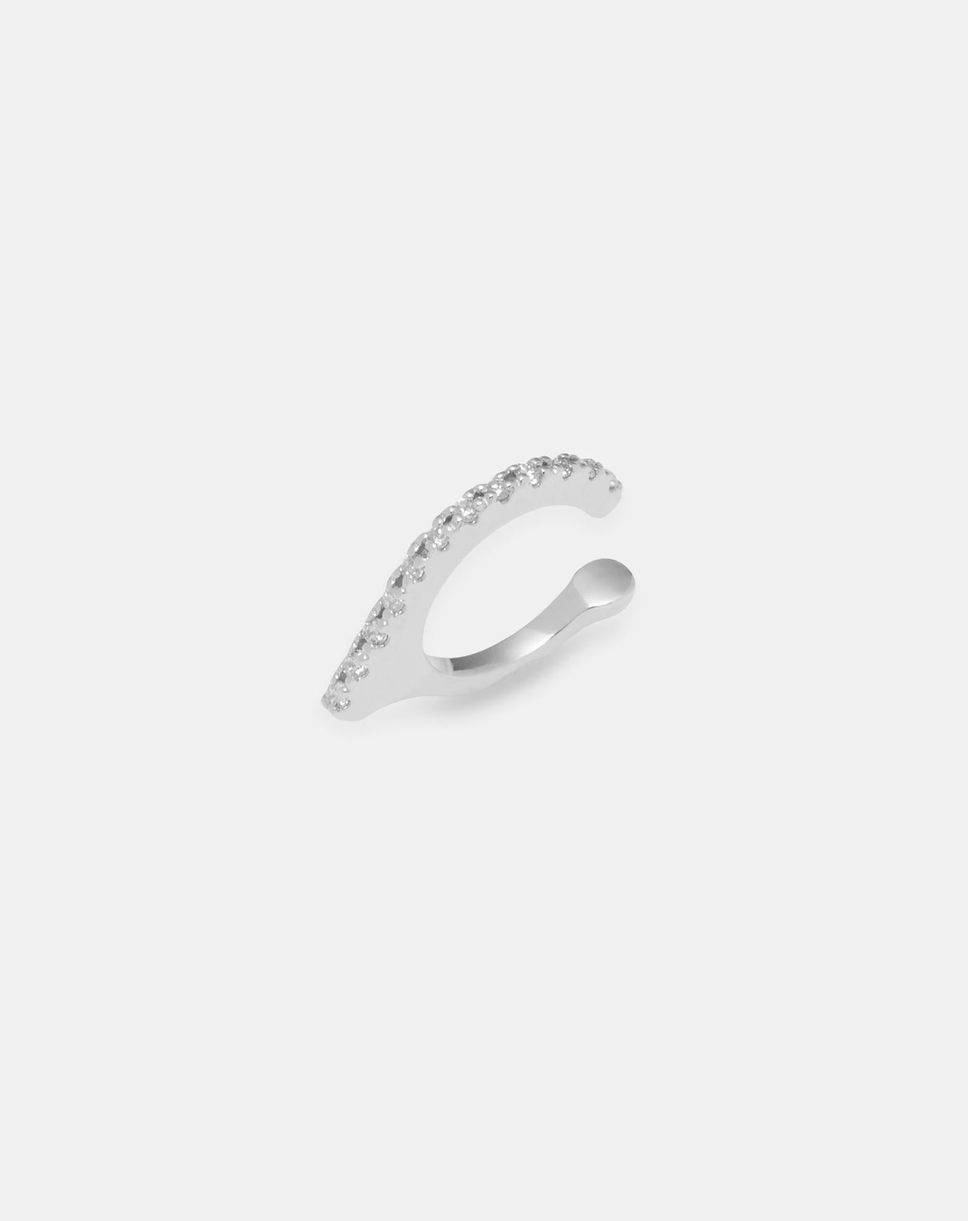 Lorraine Bar Diamond Ear Cuff