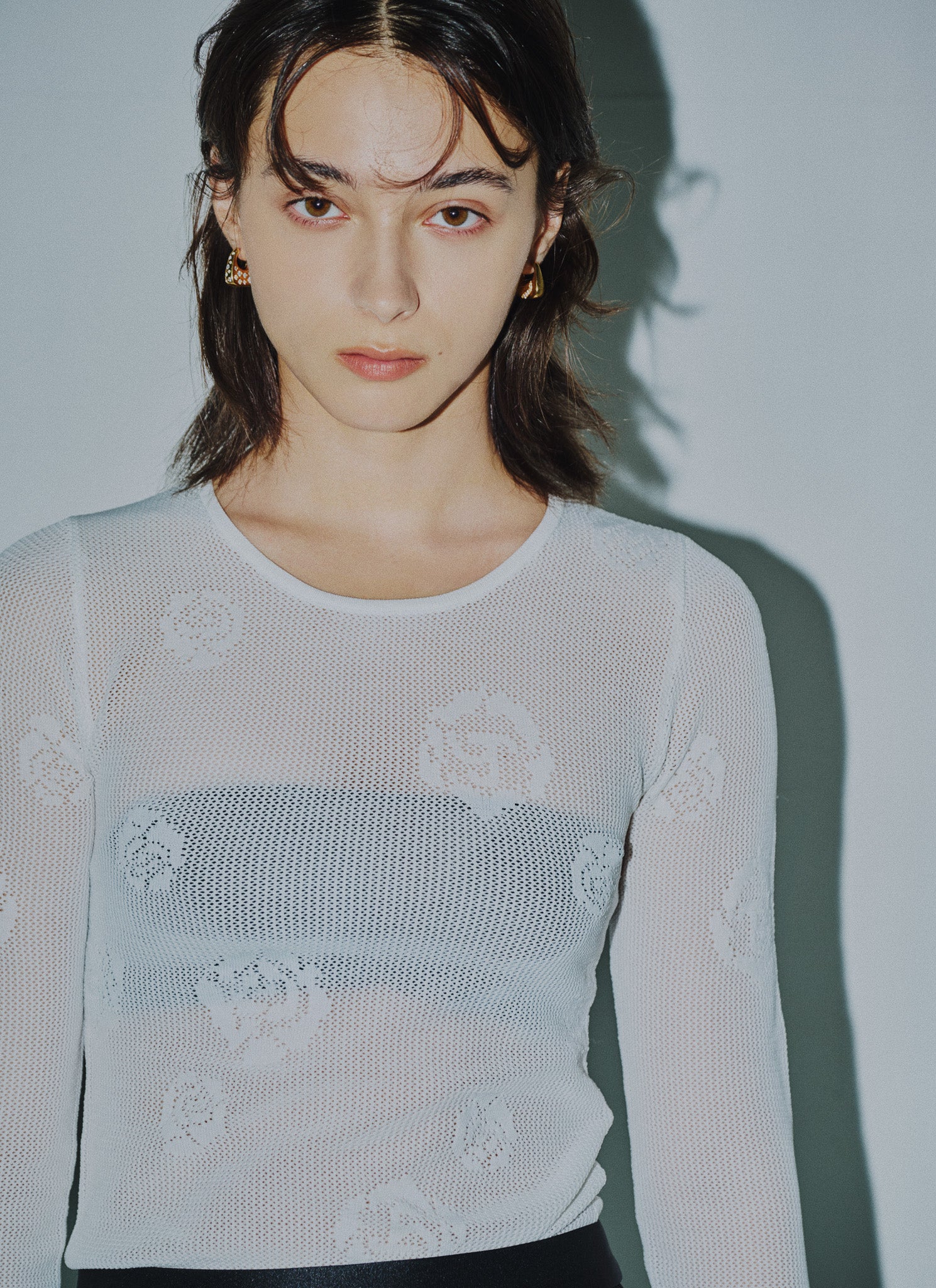 Gajess Camellia Knit Tops 美品 Camellia Knit Tops | Gajess