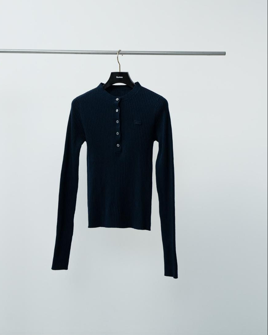 Kanon Logo Henley Knit