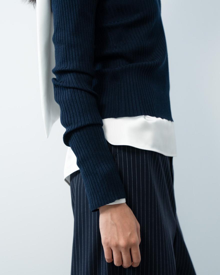 Kanon Logo Henley Knit