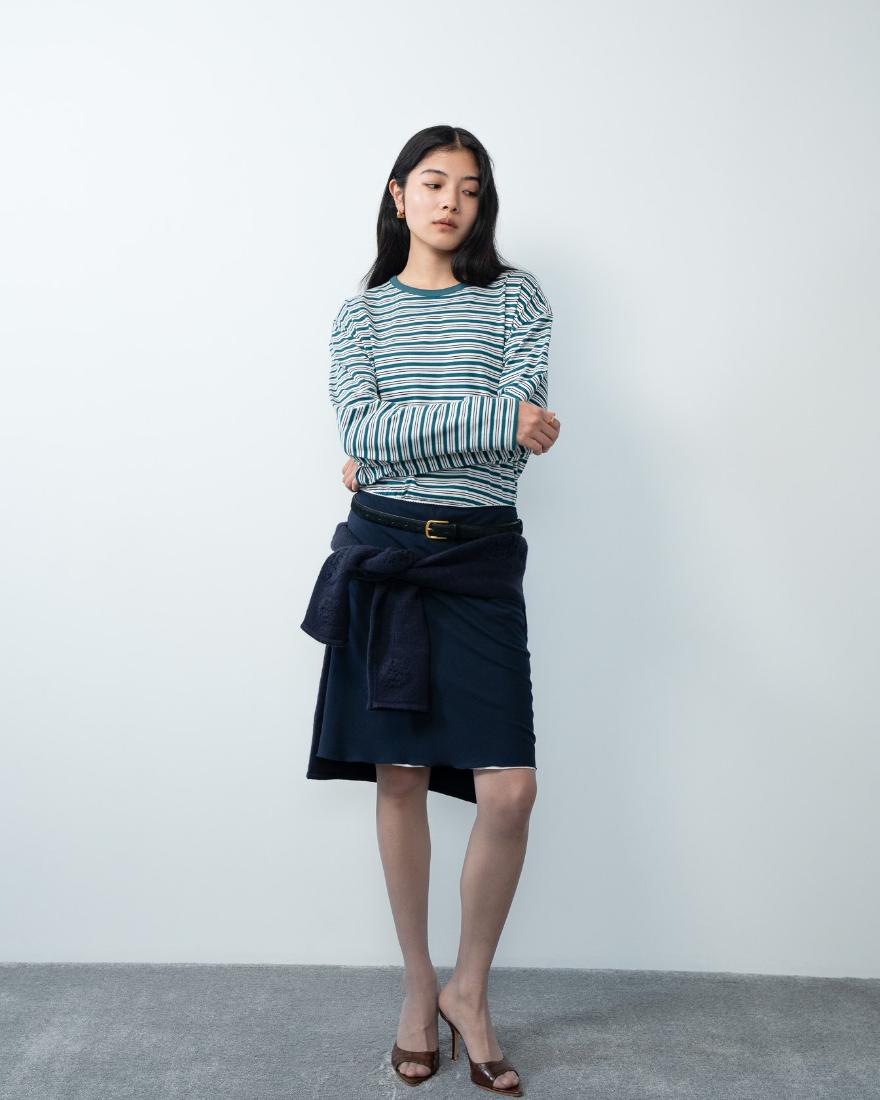 Simon Multi Striped Top - Just (36)