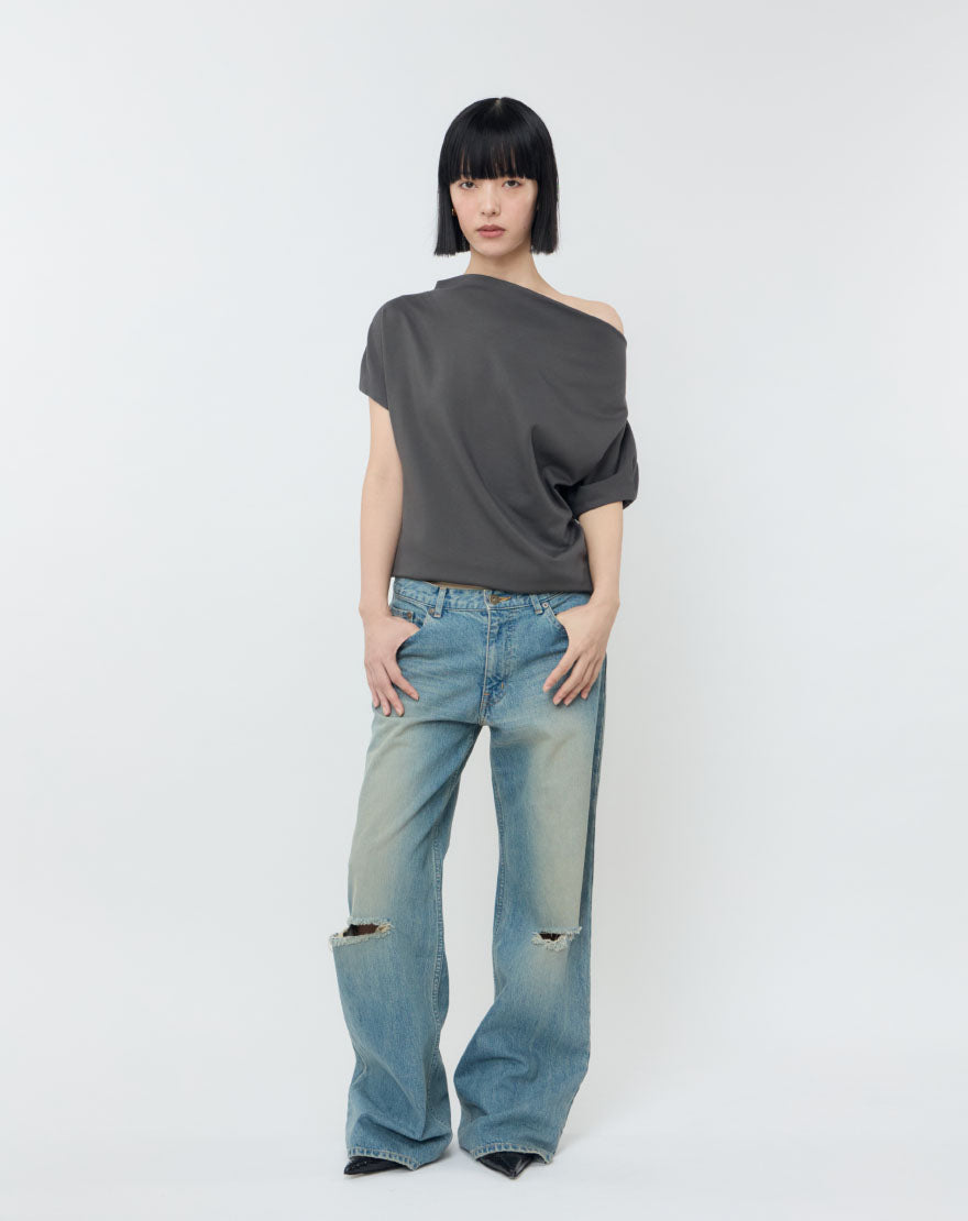 Ana One-Shoulder Tops