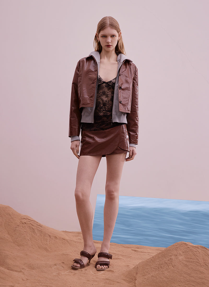 Clay Zip Up Hoodie